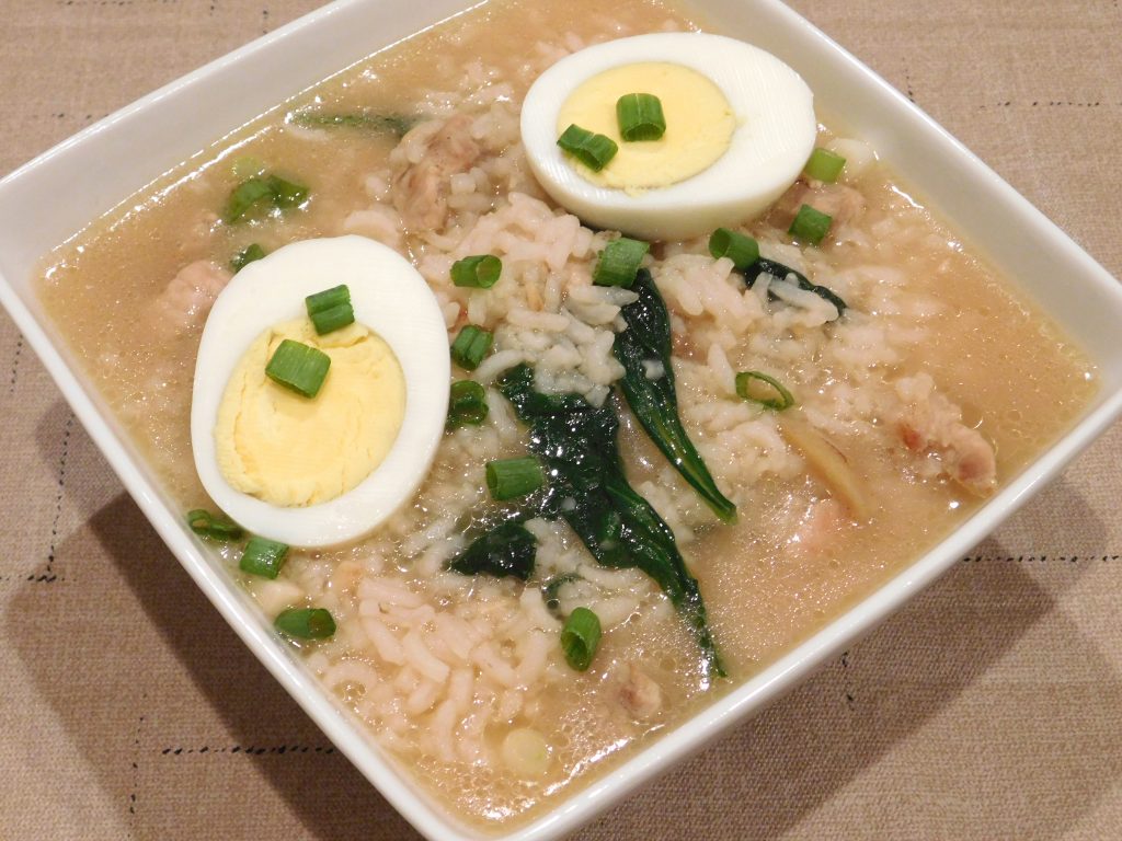 Pork Arroz Caldo from Leftover Rice The Cooking Pinay