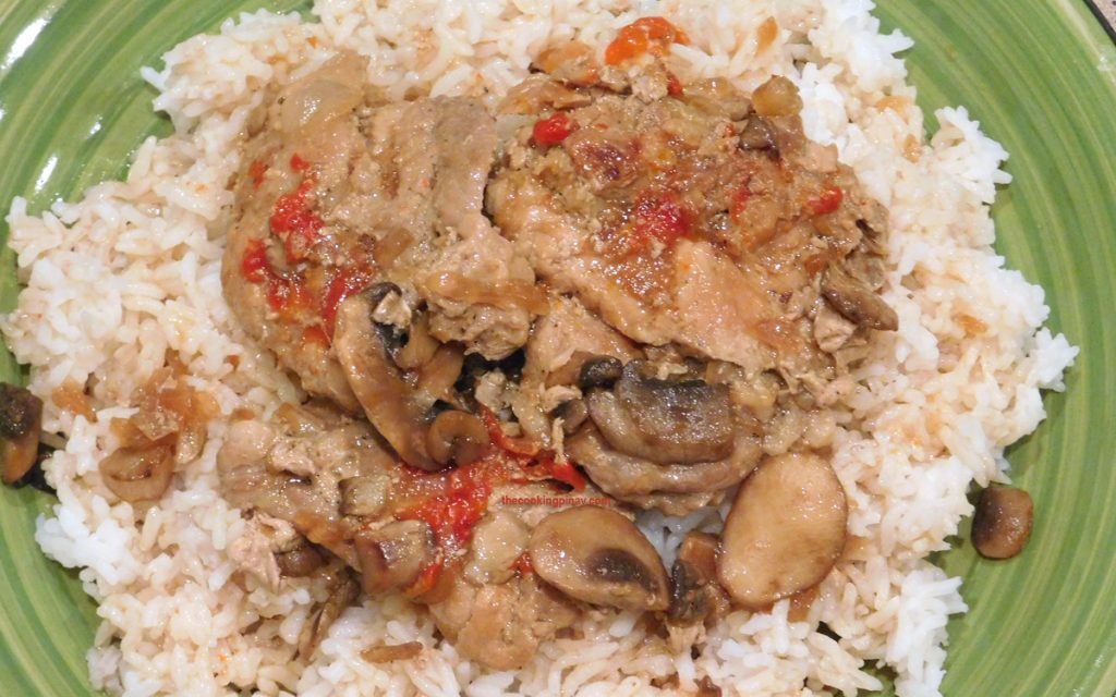 marinated pork loin with mushrooms - thecookingpinay 7