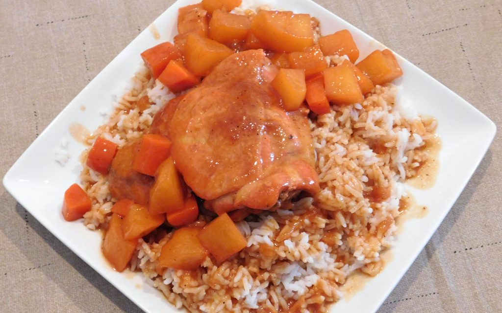 chicken afritada recipe with white rice