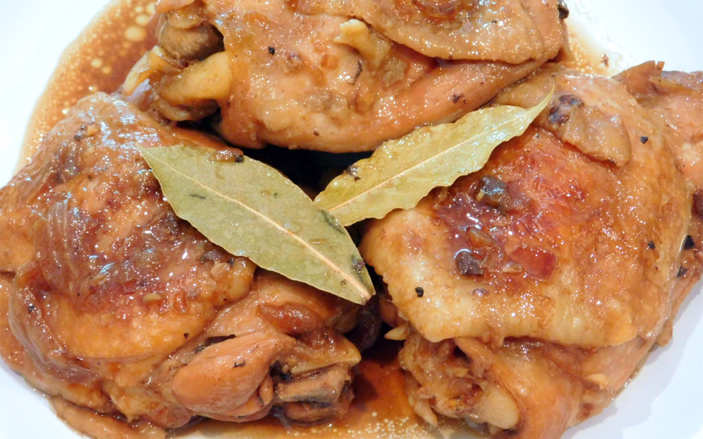 Chicken Thighs Adobo Recipe - The Cooking Pinay