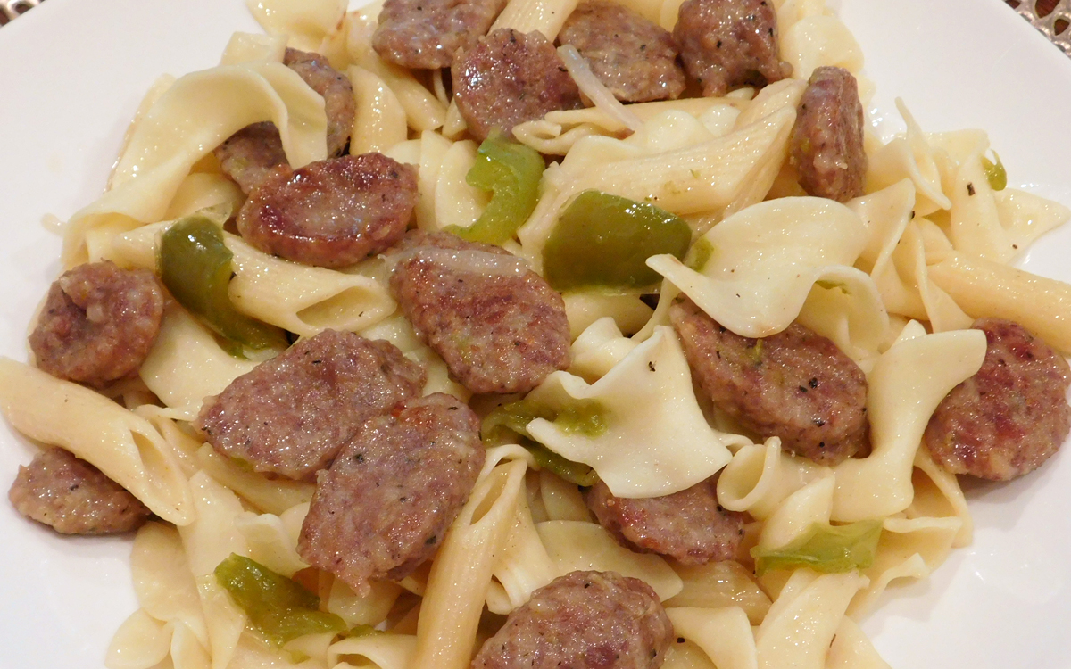 Italian Sausage With Pasta Recipe - The Cooking Pinay